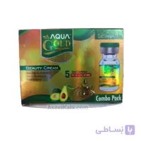 کرم و سرم صورت آکوا گلد Aqua Gold با عصاره آووکادو