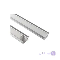 پروفیل آلومینیومی نور خطی دو سانتی توکار 904 کد L20 (شاخه 3 متری)