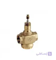شیر موتوری هانیول دوراهه برنجی 3 4 مدل v5011s1054