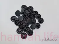 پرچ زیر و رو کف 12 پایه 9 میلی متر یه رو مشکی