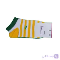 جوراب مچی دخترانه طرح لیمو دو رنگ