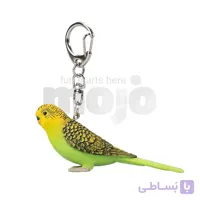 جاکلیدی مرغ عشق سبز (Budgerigar Green Keychain)