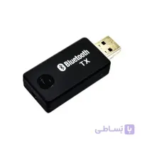 دانگل USB فرستنده صوتی بلوتوث دارای ورودی صدا 3.5 میلیمتری