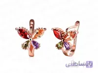 گوشواره زنانه نگین دار آلانا 13895