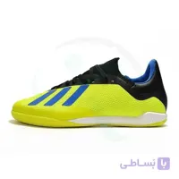 کفش فوتسال آدیداس ایکس طرح اصلی زرد Adidas X Tango 18.3 IN Yellow