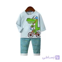بلوز شلوار راحتی طرح تمساح