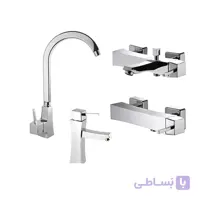 ست شیرآلات البرز روز مدل کاریزما کروم