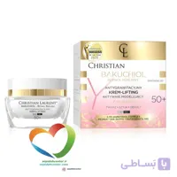 کرم جوان کننده و سفت کننده قوی صورت +50 کریستین لورنت Christian Laurent حجم 50 میلی لیتر