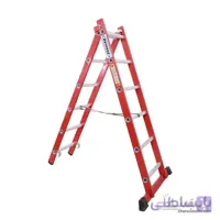 نردبان آلومینیوم 2متری پله مربع پرشین