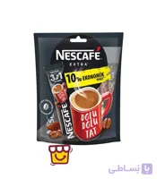 پودر قهوه فوری نسکافه extra وارداتی بسته 10 تایی