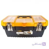 جعبه ابزار پلاستیکی با قفل فلزی مدل MT 16 مهر