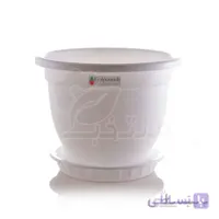 گلدان پلاستیکی گرد گلپونه کد F-315