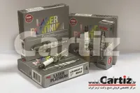 شمع سوزنی پلاتینیوم لیزری رزوه 12 آچار 14 NGK ژاپن LZKAR6AP-11 ا LZKAR6AP-11