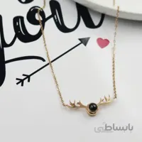 گردنبند استیل شاخ گوزن