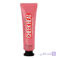 رژگونه مایع میبلین مدل Cheek Heat شماره 15