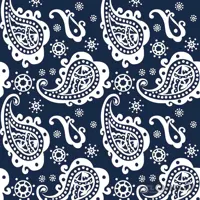 رومیزی سفره ای چاپی رزین تاژ 4 نفره مربع 140*140 طرح ترمه