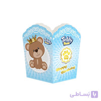 ظرف پاپ کرن تم تولد تدی پسر