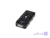 سوییچ کی وی ام ۴ پورت-KVM Switch 4 port USB