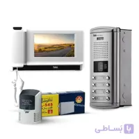 پکیج کامل آیفون تصویری مانیتور 7 اینچ مدل 1070 و پنل سپهر تابا الکترونیک