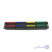 پچ پنل 48 پورت دینتک Cat6 UTP