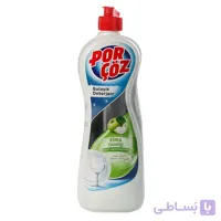 مایع ظرفشویی پورچوز Porçöz حاوی عصاره سیب حجم 675 میلی