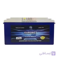 باطری خورشیدی ۱۰۰ آمپر ۱۲ ولت دیپ سایکل ژل Euronet