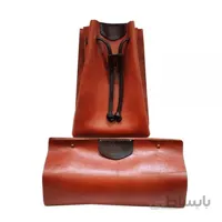 جای دستمال کاغذی خودرو نوآوری کادوس مدلkd0b3 به همراه سطل زباله عسلی