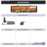 آینه مانیتوردار با دوربین 4K مدل الترا S