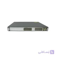 Switch Cisco WS C3750G 24PS S ا سوئیچ سیسکو 24 پورت WS-C3750G-24PS-S