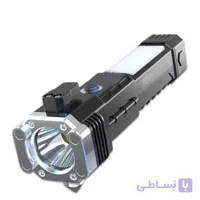 چراغ قوه شارژی مدل 8in1 با نور مهتابی