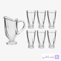 پارچ و لیوان تولیپ