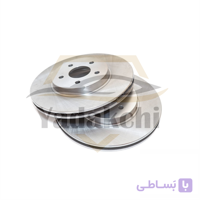 دیسک چرخ تویوتا پرادو مدل 2007-2010 برند معتبر وارداتی جفت جلو