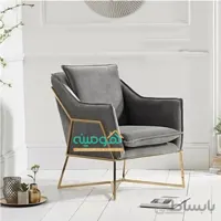 مبل استیل تکنفره مدل السا