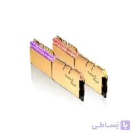 رم دسکتاپ DDR4 دو کاناله 4400 مگاهرتز CL17 جی اسکیل مدل Trident Z Royal Gold ظرفیت 32 گیگابایت