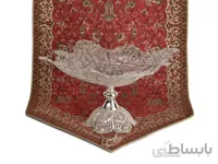 شيريني خوري ملیه کاری مربع کف گود تاجی بزرگ