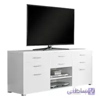 میز تلوزیون ام دی اف هایگلاس مدل سکویا