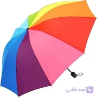 چتر مدل رنگین کمان