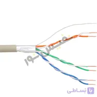 کابل تلفن و آیفون چهار زوجی فویلدار CCA هادی نور گستر