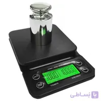 ترازو دیجیتالی با ظرفیت 3 کیلوگرم باریستا تایمردار