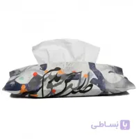 کاور دستمال کاغذی شعر از صدای سخن عشق نشنیدم خوشتر