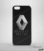 قاب گوشی لوگو رنو تراک کربنی