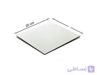 تخته شاسی MDF خام سابلیمیشن (15*20 سانتی‌متر)