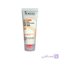 کرم ضد آفتاب مرطوب کننده سی گُل با SPF 30 حجم ۴۰ میلی لیتر ا Seagull Sunpro Sunscreen Cream 40 m
