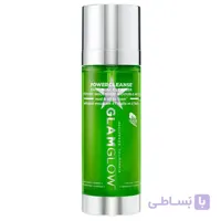 ژل شستشو پاکسازی دوگانه گلم گلو GLAMGLOW | شستشو، پاکسازی، کوچک‌کردن منافذ انواع پوست | ۱۵۰ میل ا GLAMGLOW Powercleanse Daily dual Cleanser 150ml