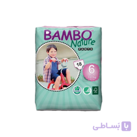 پوشک بچه بامبو سایز 6 شورتی