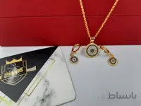 نیم ست چشم نظر طلایی