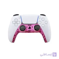 قاب دوال سنس پلی استیشن 5 – سرخابی شیشه ای ا Magenta Color Playstation 5 Controller Cover