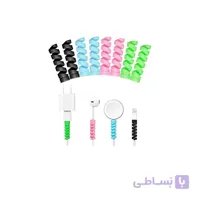محافظ کابل سیلیکونی فنری