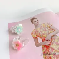 انگشتر شکوفه شیشه ای ا Glass bloom ring