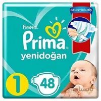 پوشک پریما طرح جدید سایز ۱ (۴۸ عددی )